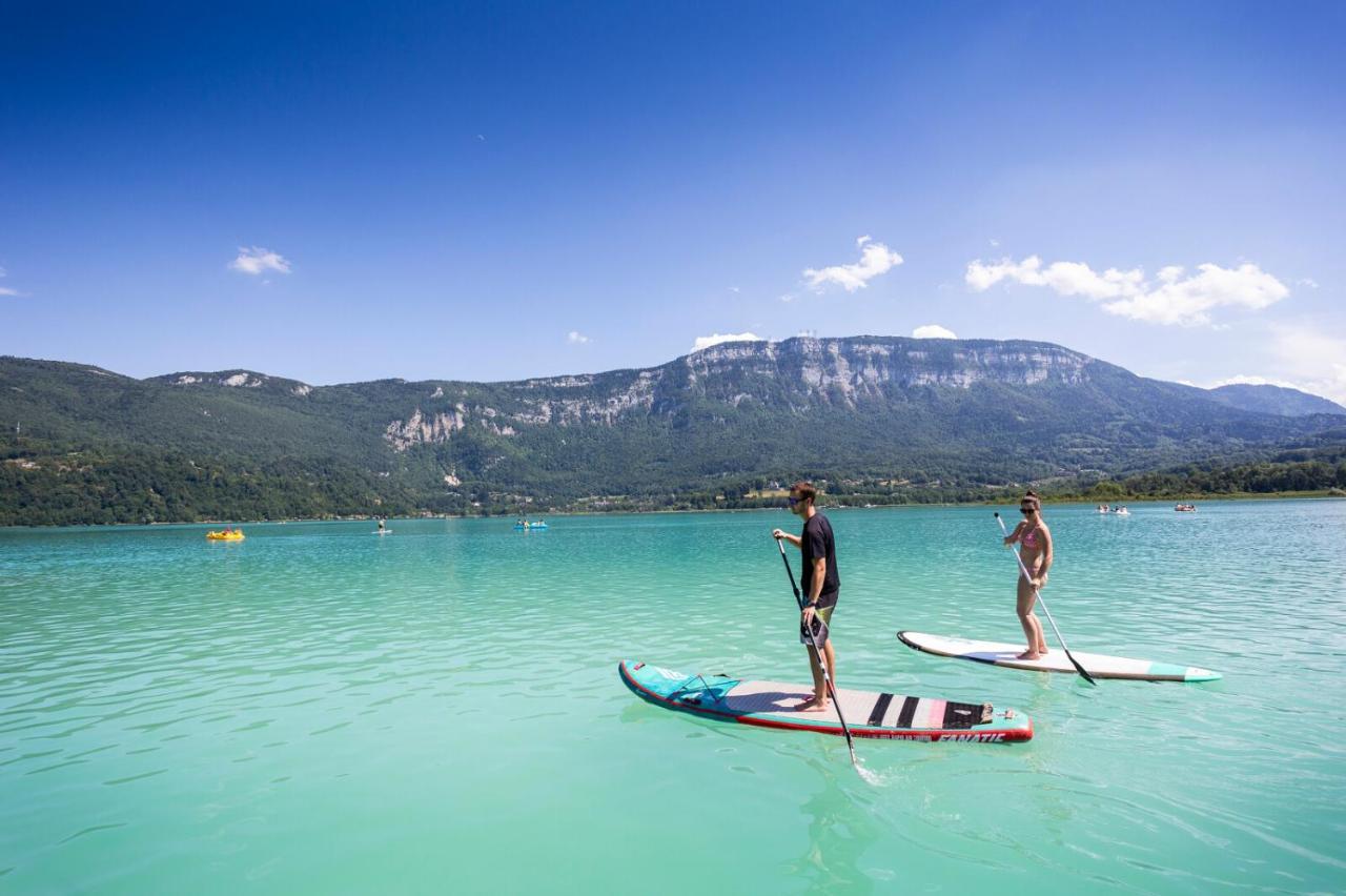 Huttopia Lac D'Aiguebelette Saint-Alban-de-Montbel Luaran gambar