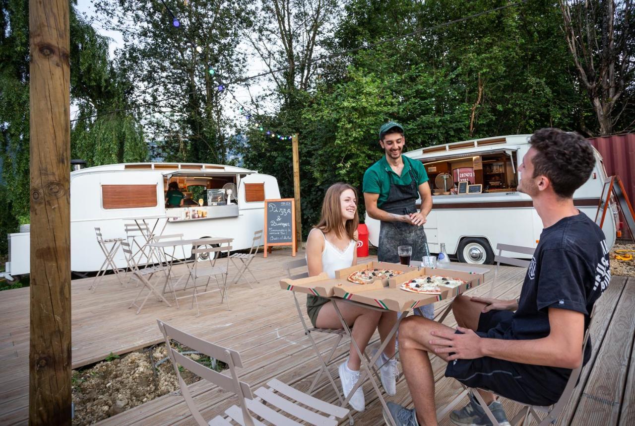 Huttopia Lac D'Aiguebelette Saint-Alban-de-Montbel Luaran gambar