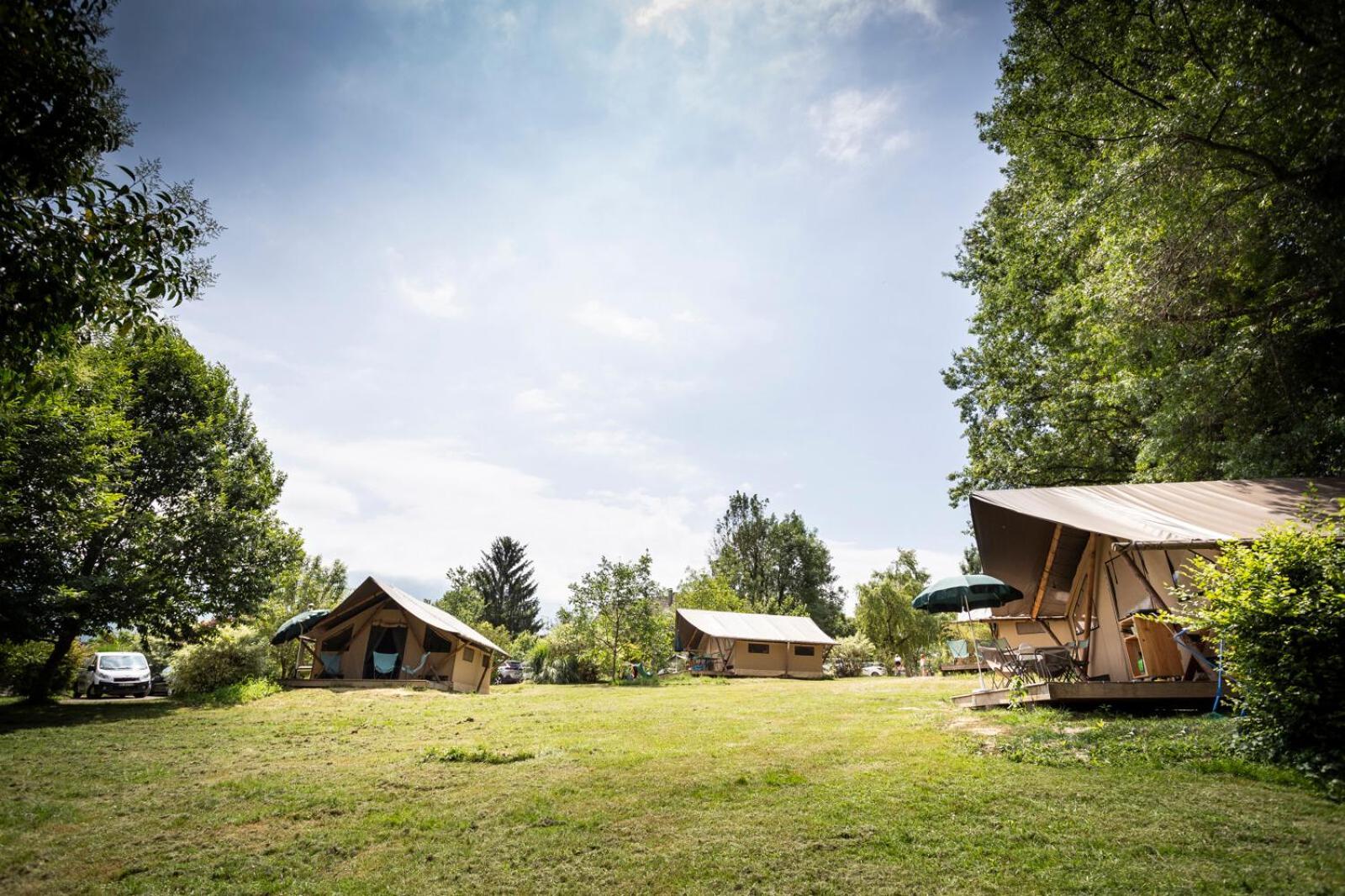 Huttopia Lac D'Aiguebelette Saint-Alban-de-Montbel Luaran gambar